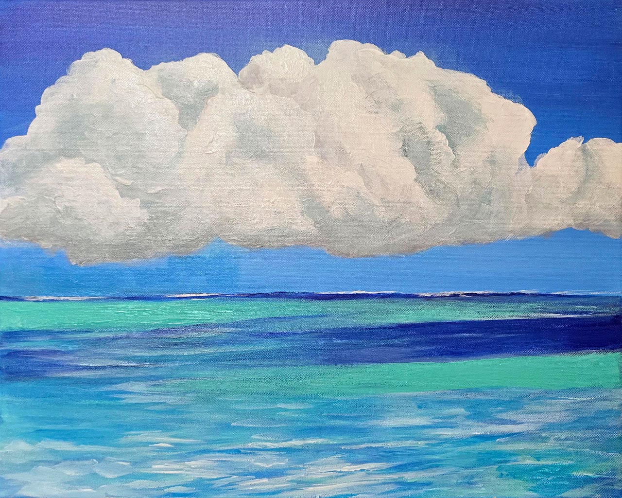 4 Bora Bora MMedia 16x20 Canvas