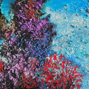 23 Deep Ocean MMedia Acrylic 16x20 in Canvas