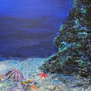 56 Deep ocean acrylic on canvas
