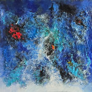 57 Deep ocean acrylic on canvas
