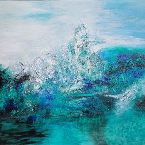 60 Pacific ocean acrylic on canvas